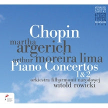 Martha Argerich & Arthur Moreira Lima - Chopin: Piano Concertos 1 & 2 (CD)