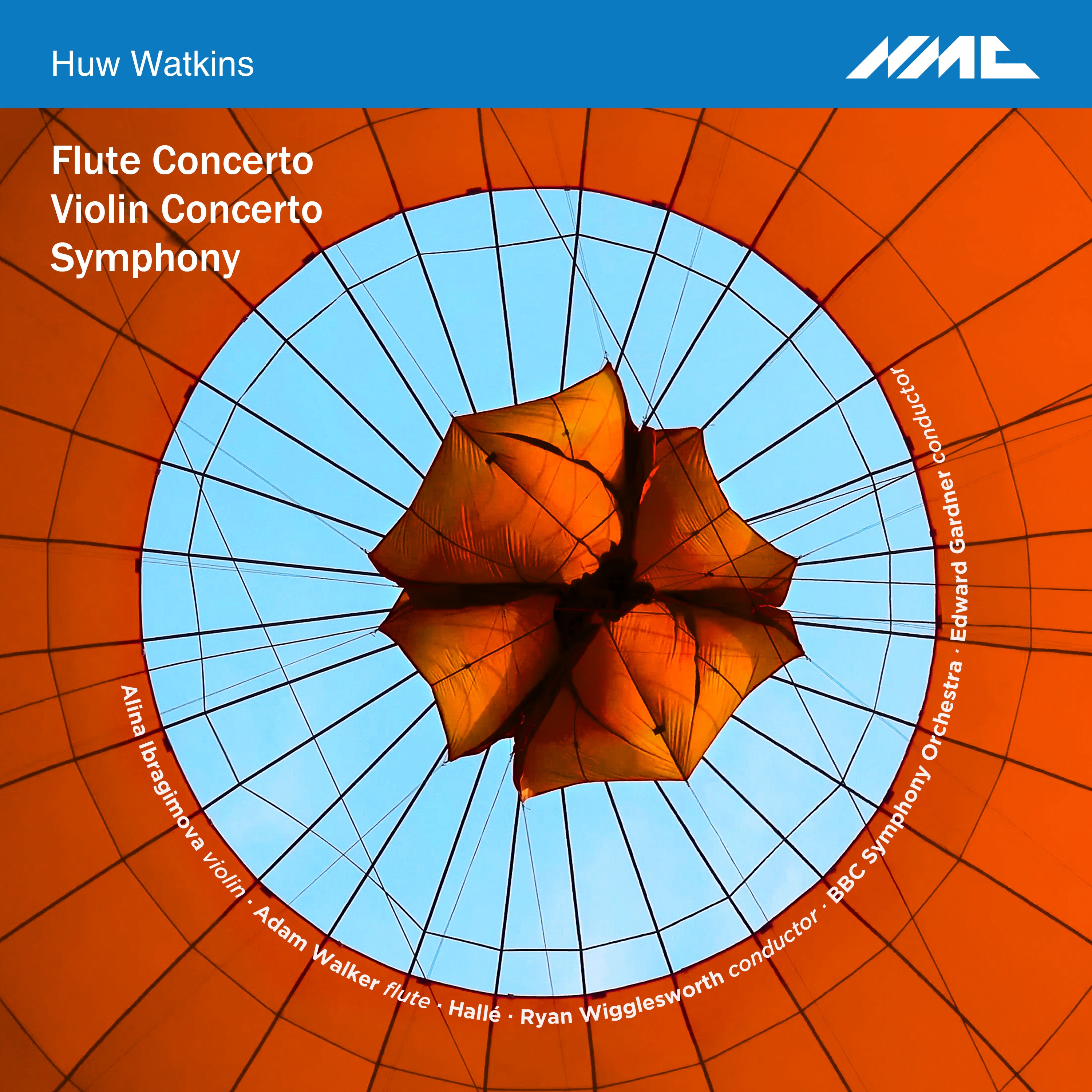BBC Symphony Orchestra & Hallé & Alina Ibragimova - Huw Watkins: Flute Concerto, Violin Concerto & Symphony (CD)