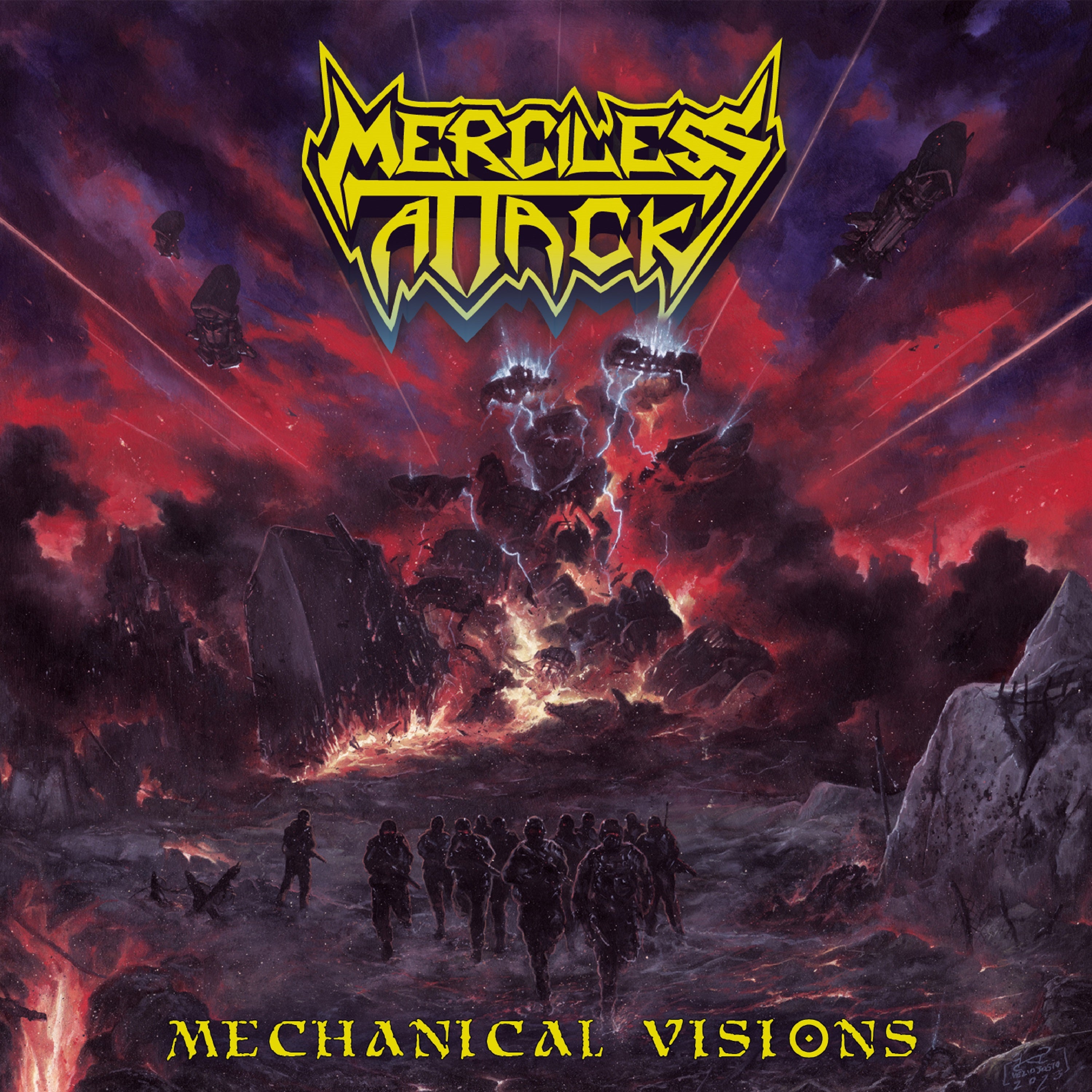 Merciless Attack - Mechanical Visions (CD)