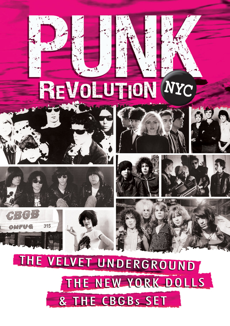 Punk Revolution NYC: The Velvet Underground, The New York Dolls And The CBGBs Set (DVD)