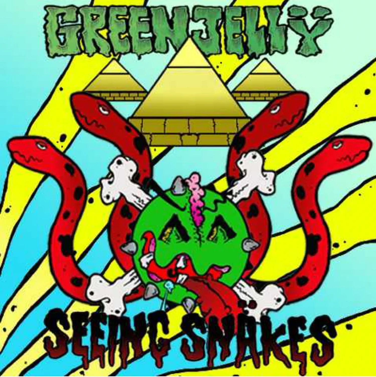 Green Jellÿ & Seeing Snakes - Split 7 Inch (7 INCH)