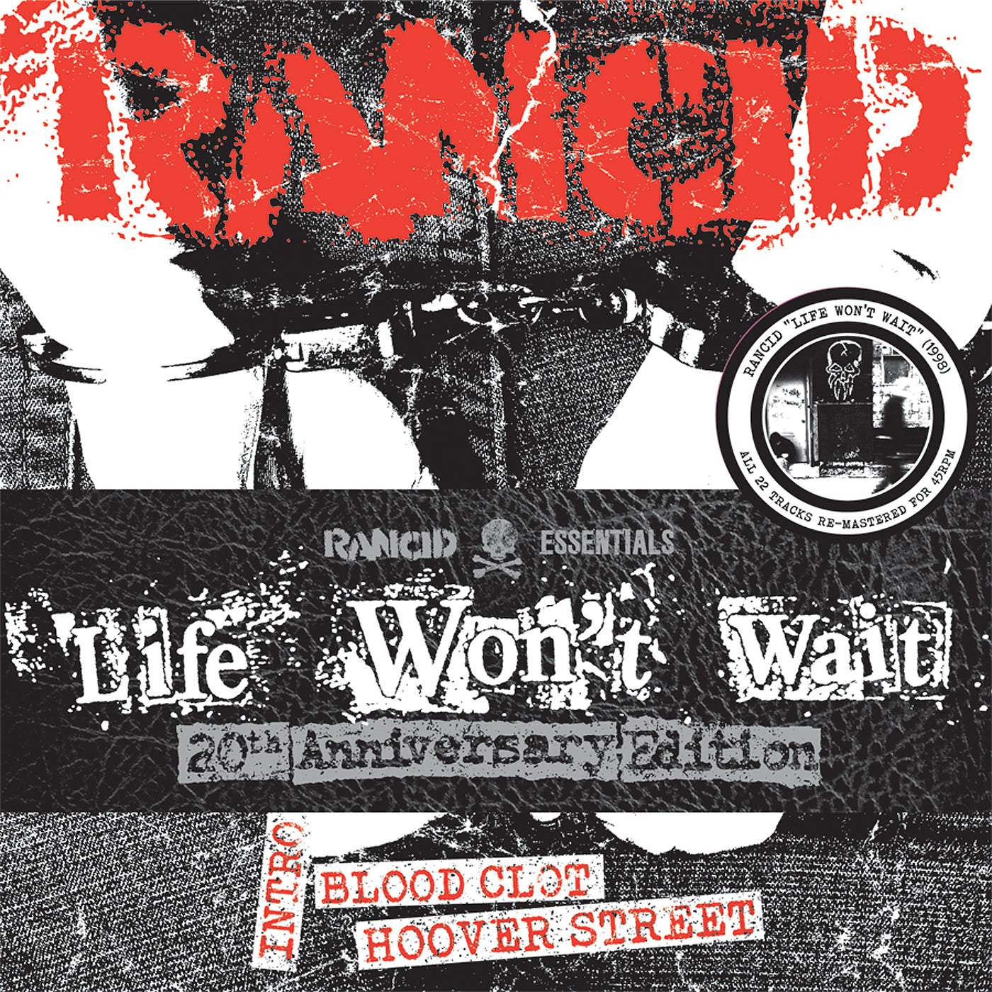 Rancid - Life Won't Wait (Red Vinyl) (7 INCH)