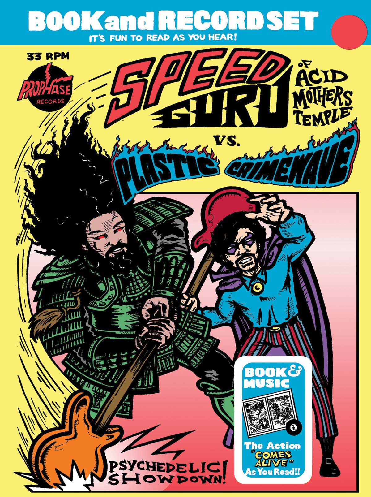 Speed Guru (acid Mothers Temple) Vs Plastic Crimewave - Psychedelic Showdown (7 INCH)