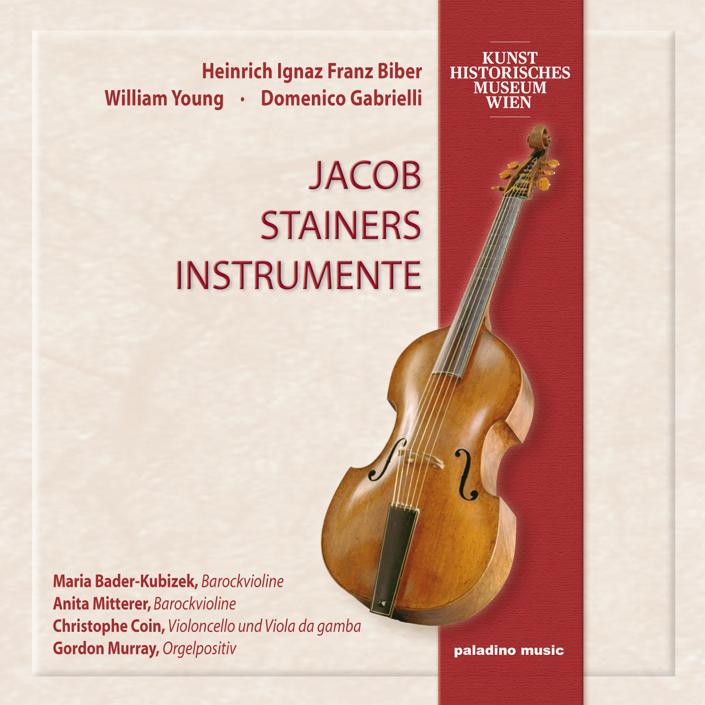 Bader-Kubizek & Mitterer & Coin - Jacob Stainer's Instruments (CD)