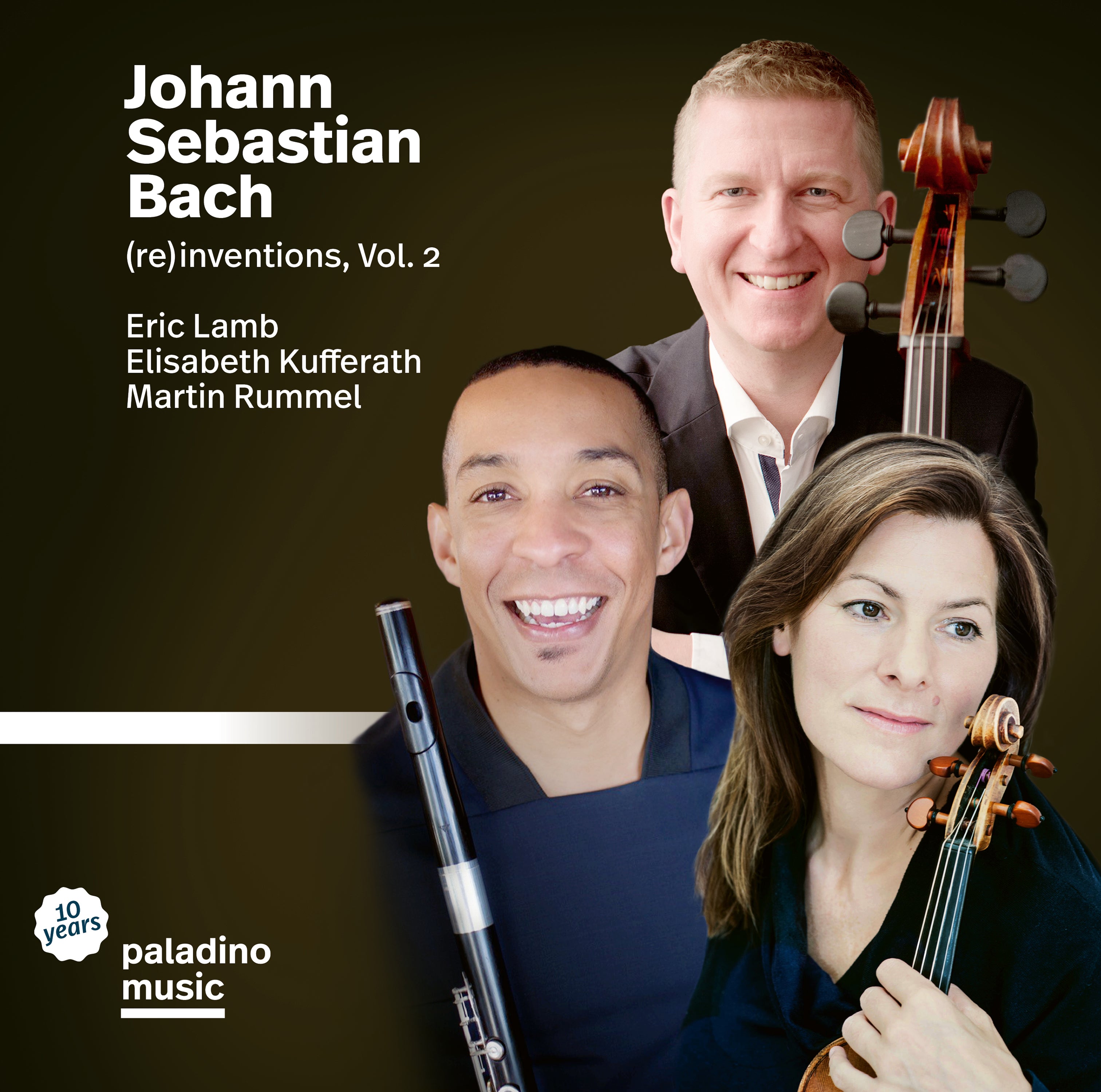 Eric Lamb & Elisabeth Kufferath & Martin Rummel - Bach (re)inventions,  Vol. 2 (CD)