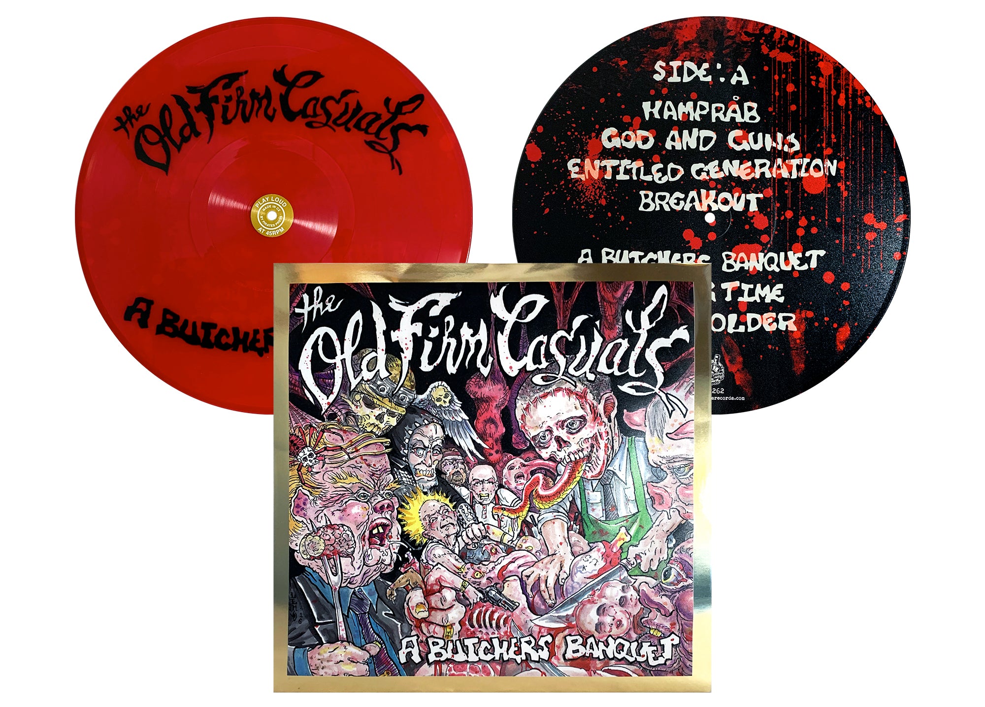 Old Firm Casuals - A Butcher's Banquet (LP)