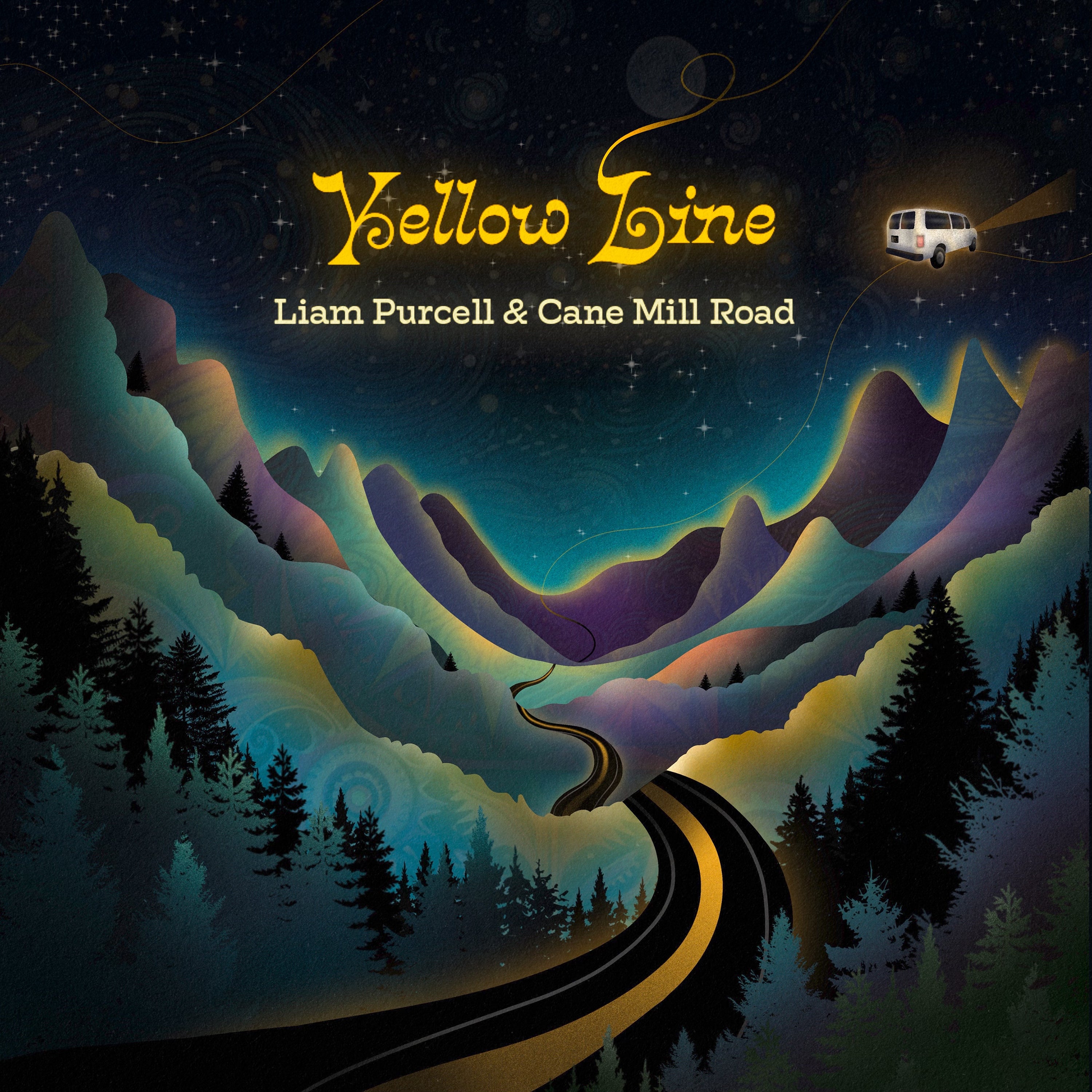 Liam Purcell & Cane Mill Road - Yellow Line (CD)