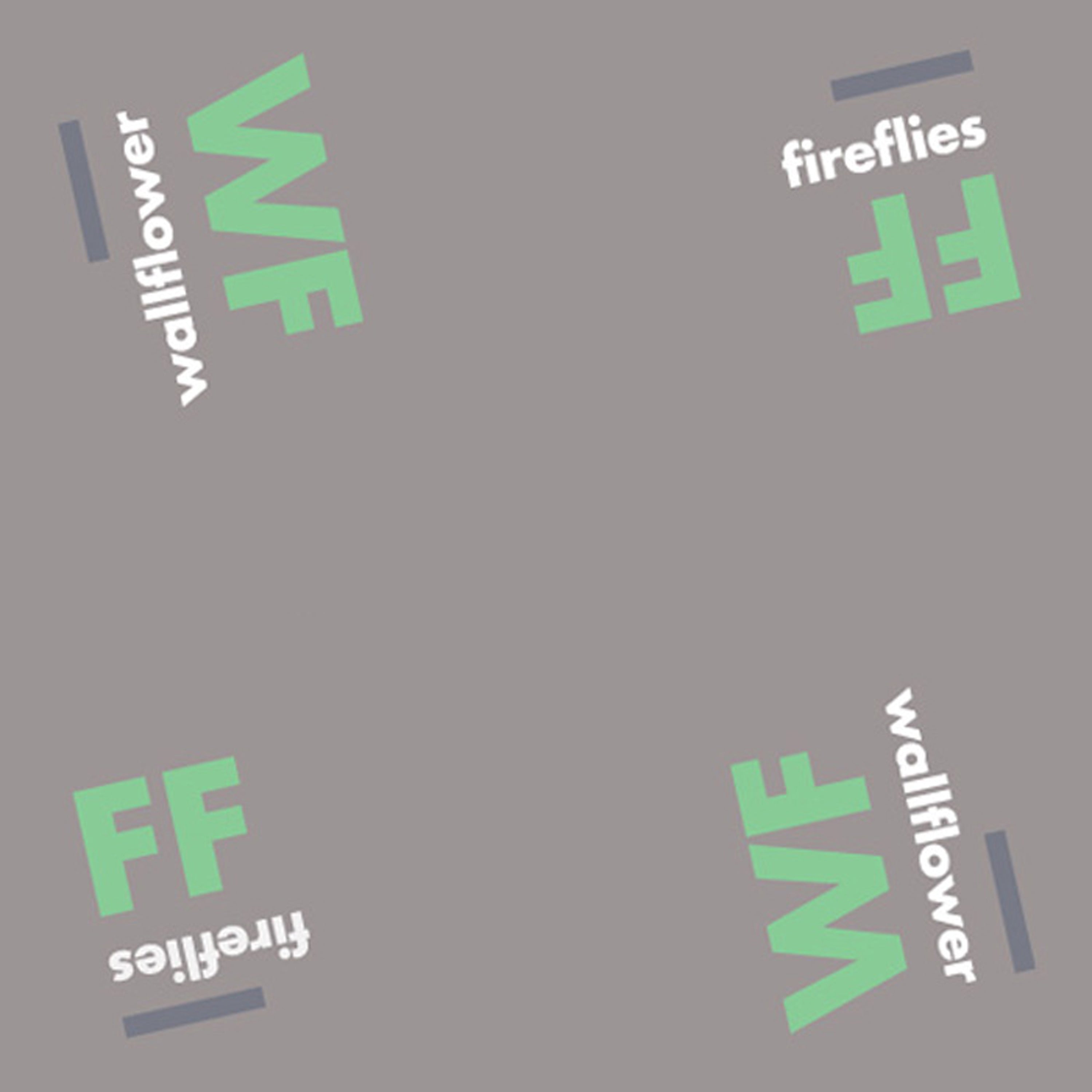 Fireflies & Wallflower - 2014 Jigsaw/Dufflecoat Records Singles Club #5 (7 INCH)