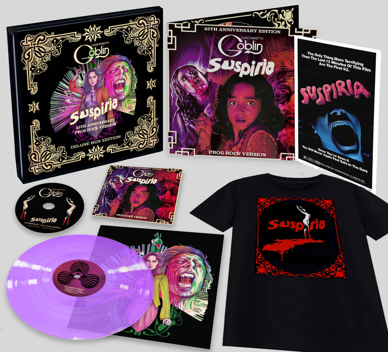 Claudio Simonetti's Goblin - Suspiria: Soundtrack (45th Anniversary Prog Rock Version Deluxe Vinyl Box) (LP)