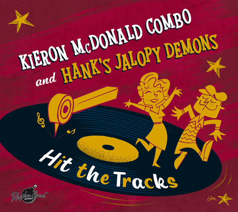 Kieron Mcdonald Combo & Hank's Jalopy Demons - Hit The Tracks (LP)
