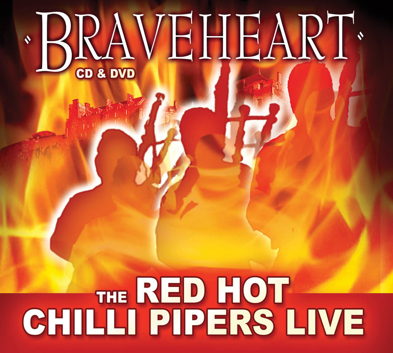 Red Hot Chilli Pipers - Braveheart  (cd + Dvd) (CD/DVD)