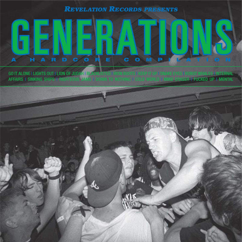 Generations: A Hardcore Compilation (green) (LP)