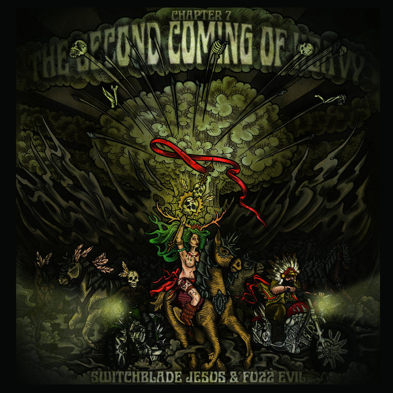 Second Coming Of Heavy - Chapter 7: Switchblade Jesus & Fuzz Evil (LP)