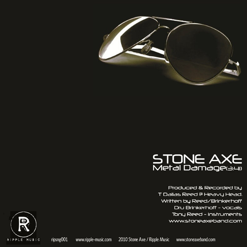 Stone Axe/ Mighty High - Metal Damage/ Don't Panic, It's Organic (7 INCH)