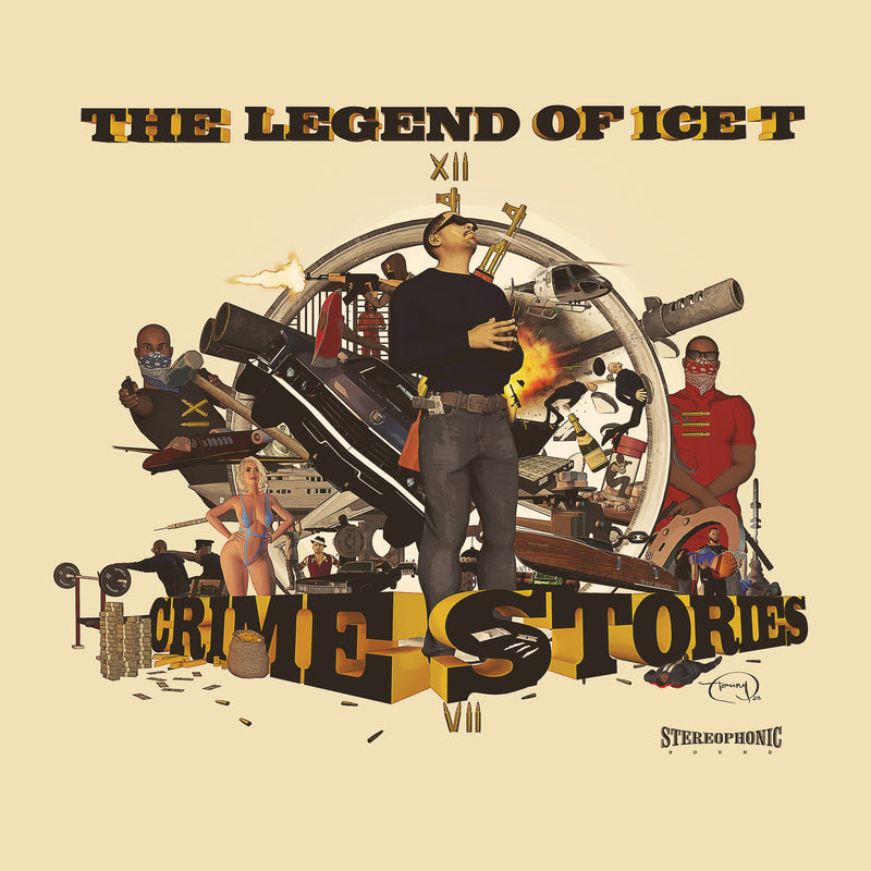Ice T - The Legend Of Ice T: Crime Stories (Clear W/ Red Splatter) (LP)