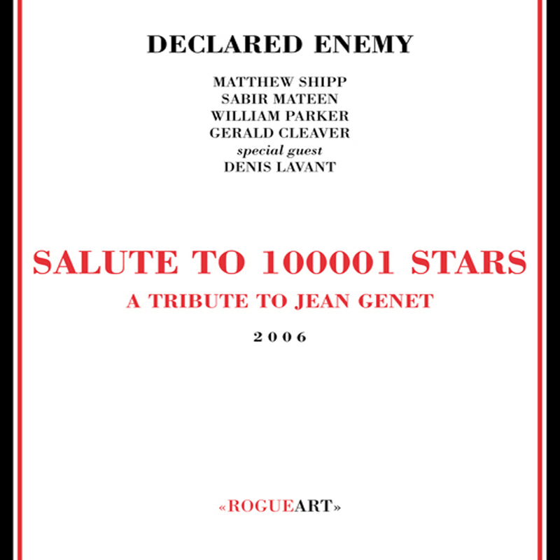 Matthew Shipp - Declared Enemy: Salute To 100001 Stars A Tribute To Jean Genet (CD)