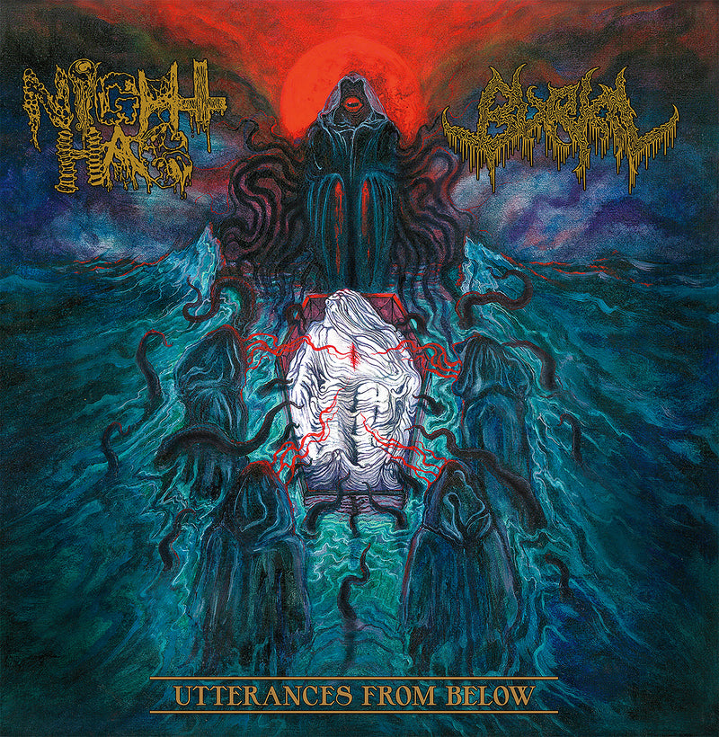 Night Hag & Burial - Utterances From Below (LP)