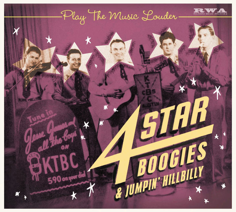 Play The Music Louder: 4 Star Boogies & Jumpin' Hillbilly (CD)