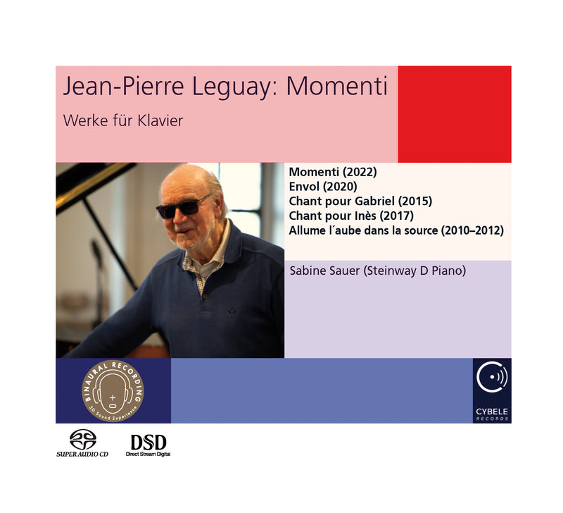 Sabine Sauer & Jean-pierre Leguay - Jean-Pierre Leguay: Momenti: Works For Piano (CD)