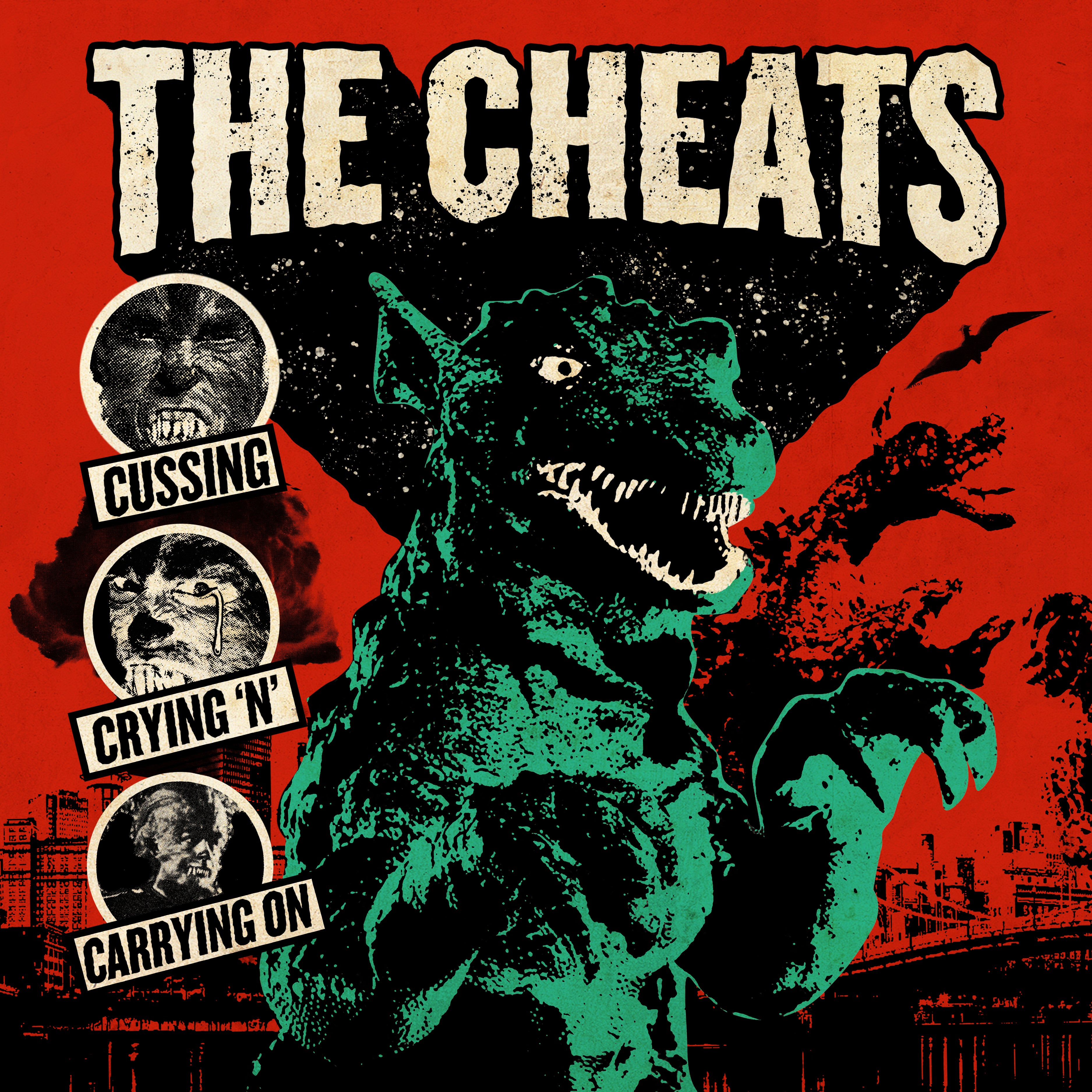 The Cheats - Cussin' Crying 'n' & Carrying On (LP)
