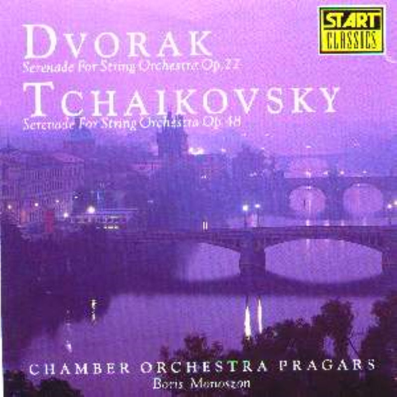 Dvorak & Tchaikovsky - Serenade For String Orchestra Op.22 & Serenade For String Orchestra Op.50 (CD)