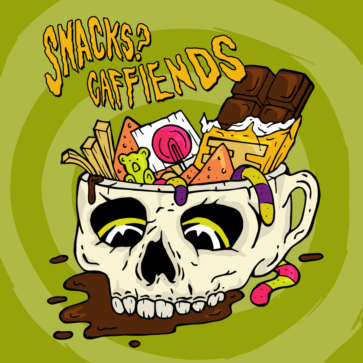 Snacks? & Caffiends - Split (7 INCH)
