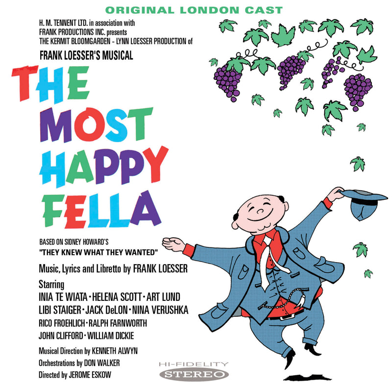 Original London Cast - The Most Happy Fella (plus Bonus Tracks) (CD)