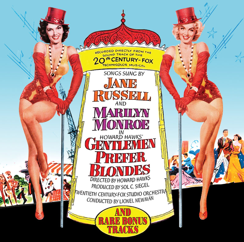 Marilyn Monroe & Jane Russell - Gentlemen Prefer Blondes Soundtrack And Rare Bonus Tracks (CD)