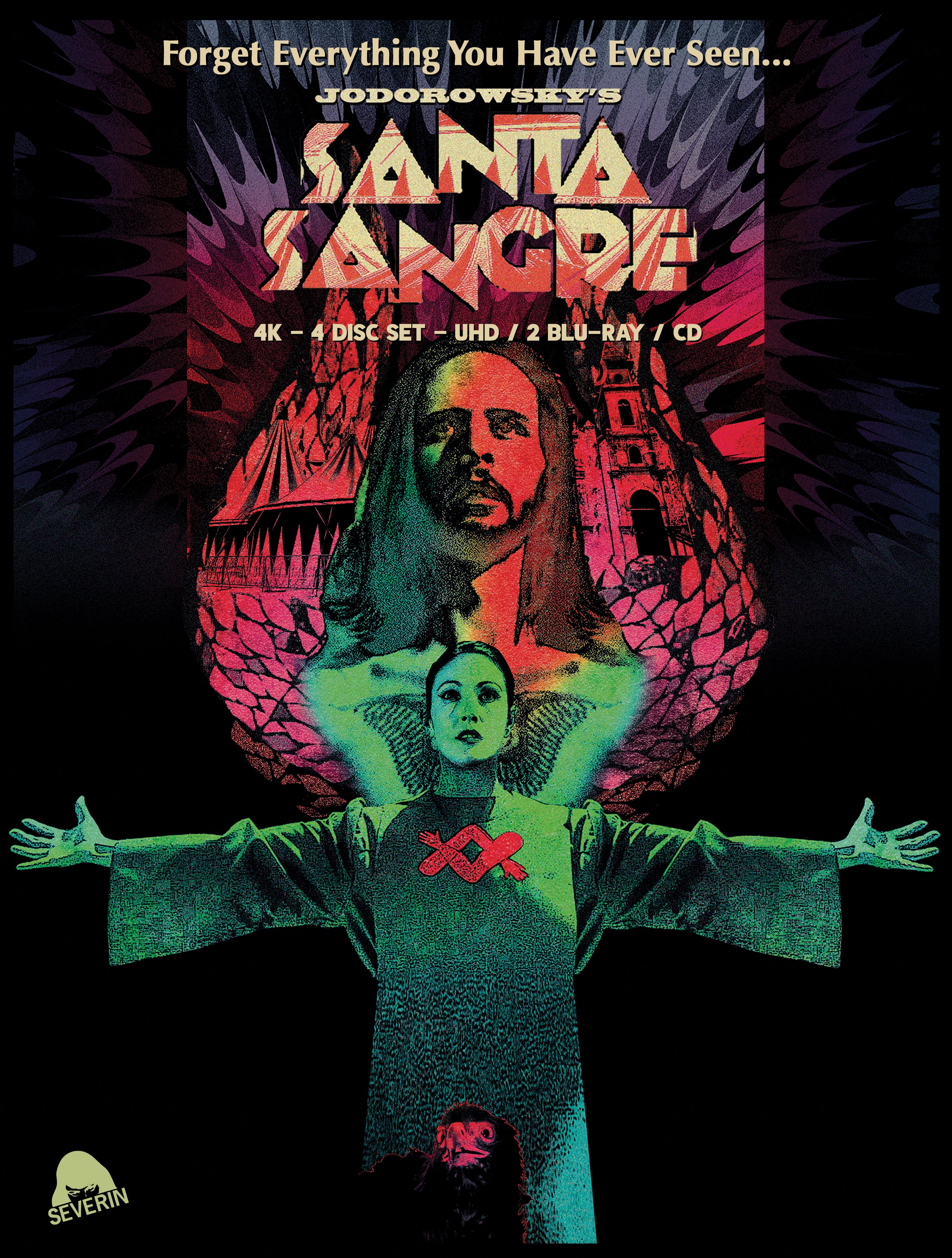 Santa Sangre [4K Ultra HD + Blu-ray + CD] (4K Ultra HD)