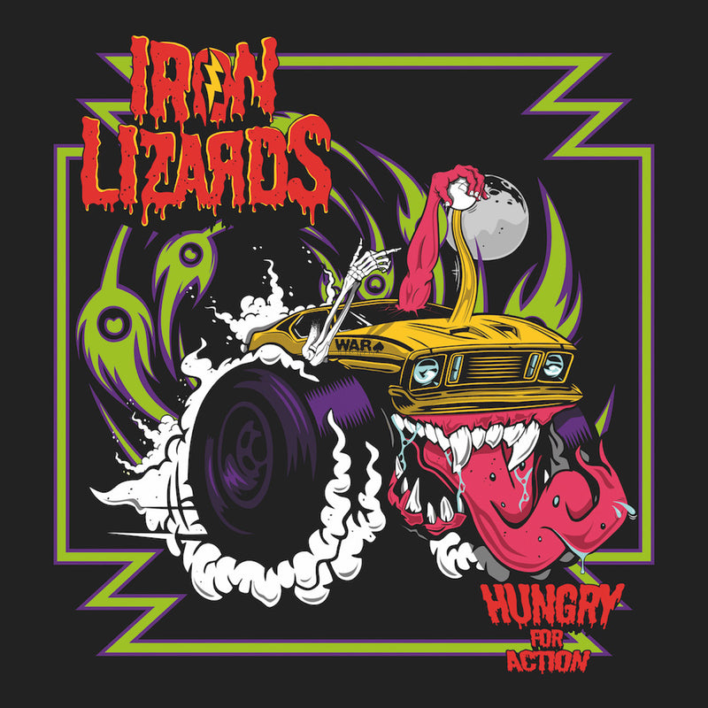 Iron Lizards - Hungry For Action (LP)