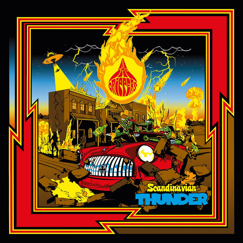 The Drippers - Scandinavian Thunder (Transparent Red Vinyl) (LP)