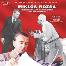 Miklos Rozsa - The Private Files Of J. Edgar Hoover )Also Includes Lydia And Crisis) (CD)