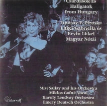 Tomsay Piroska & Litkei Gabriella & Ervin Litkei - Csardasok Es Hallgatok From Hungary (CD)