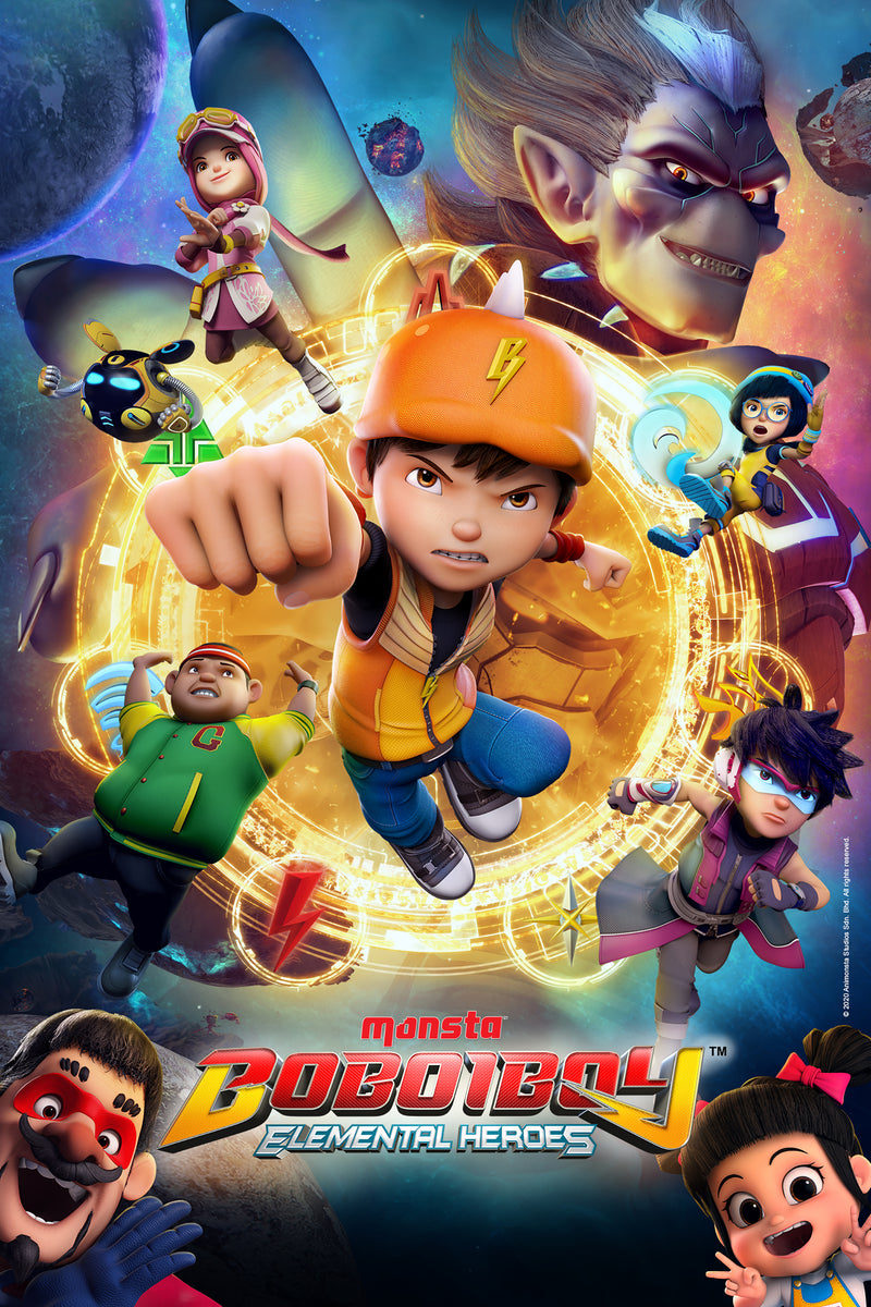 Boboiboy: Elemental Heroes (DVD)