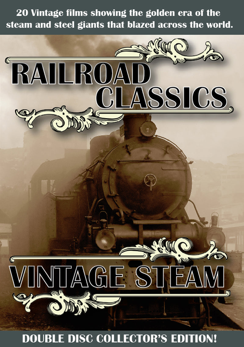 Railroad Classics/Vintage Steam Double Disc (DVD)