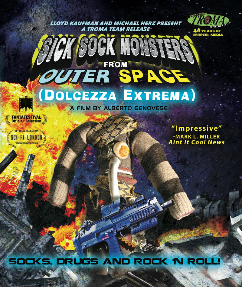 Sick Sock Monsters From Outer Space (Blu-ray)