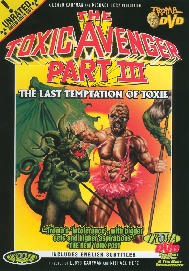 The Toxic Avenger Part Iii: the Last Temptation of Toxie (DVD)