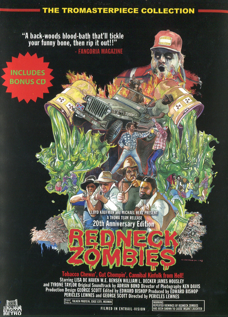 Redneck Zombies: 20th Anniversary Edition (DVD/CD)