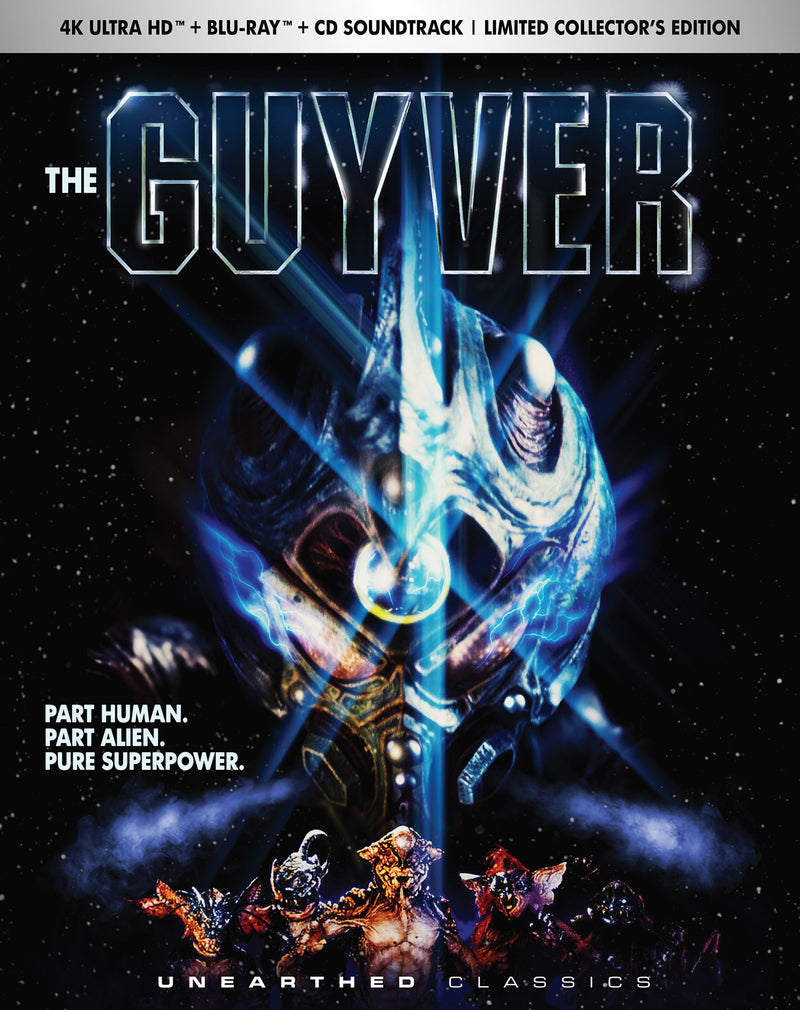 The Guyver (Limited Collector's Edition) [4k Ultra HD + Blu-ray + CD Soundtrack] (4K Ultra HD)