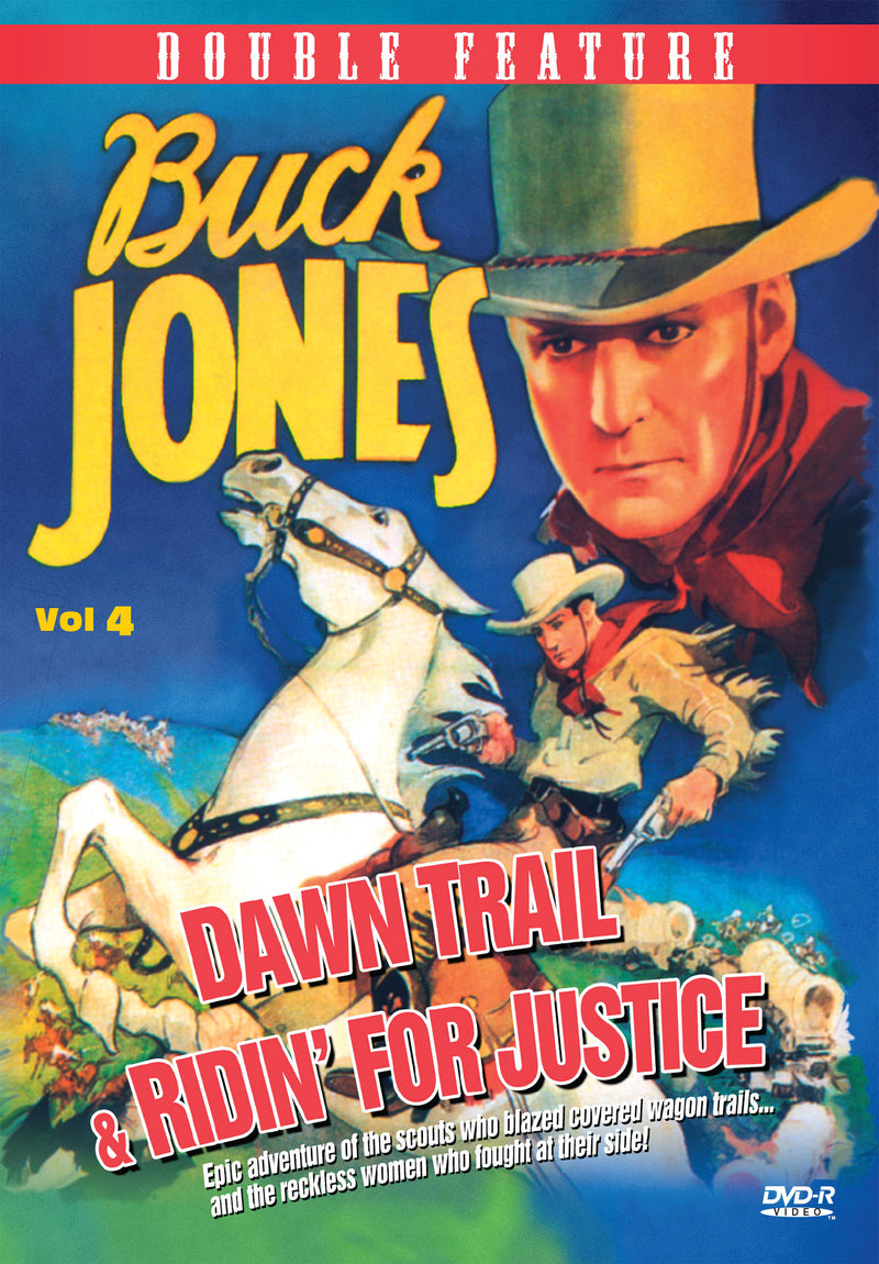 Buck Jones Western Double Feature Vol 4 (DVD-R)