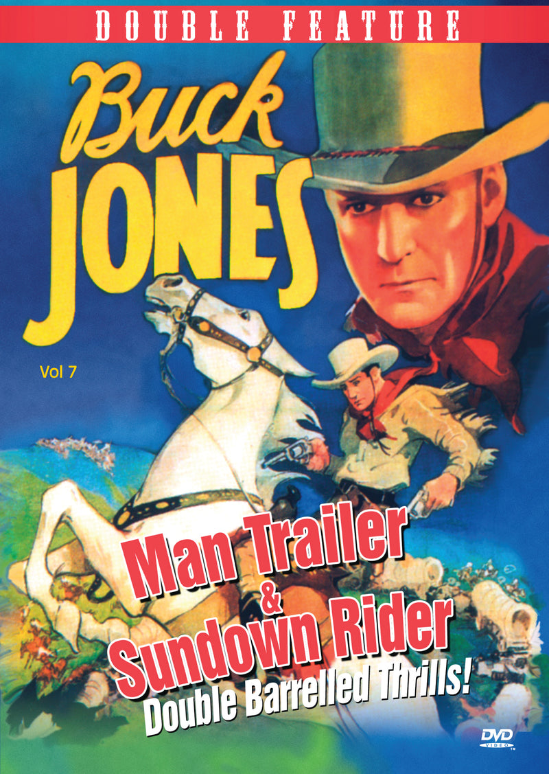 Buck Jones Western Double Feature Vol 7 (DVD-R)