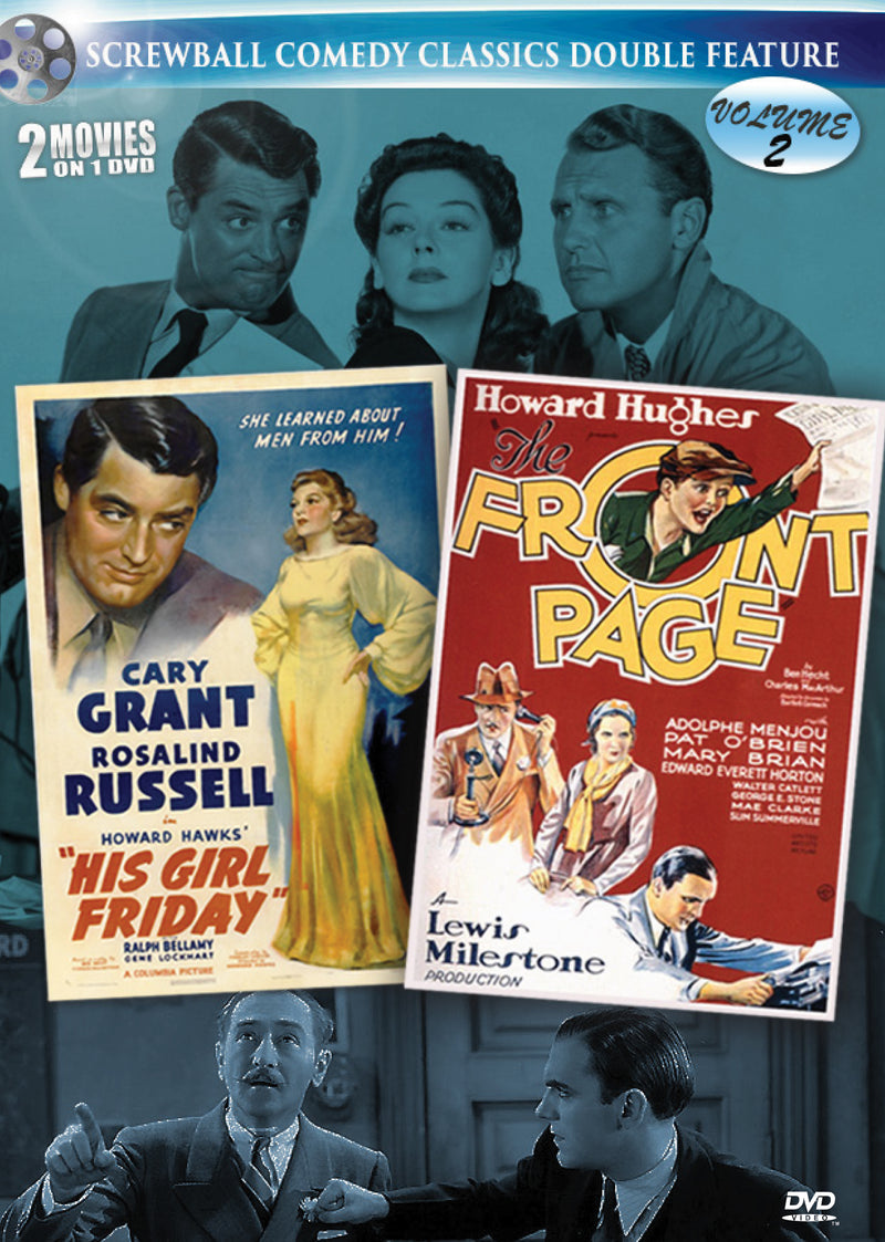 Screwball Comedy Classics Volume 2: His Girl Friday & Front Page (DVD)