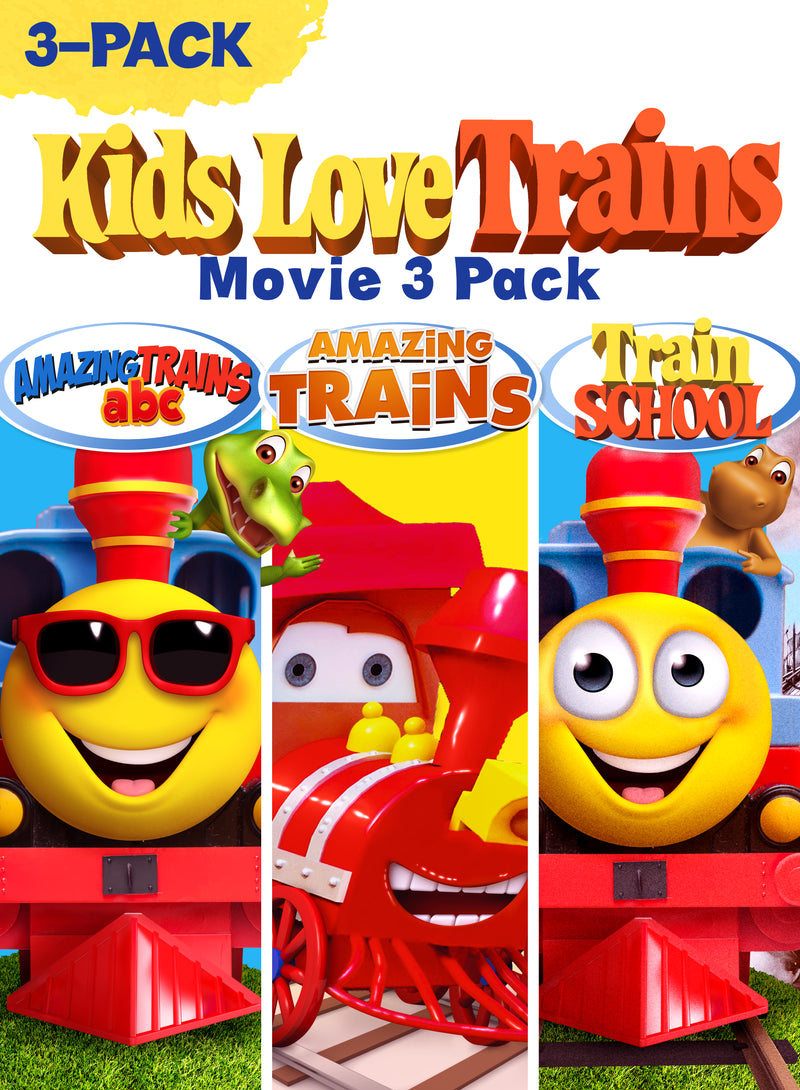 Kids Love Trains Movie 3 Pack (DVD)