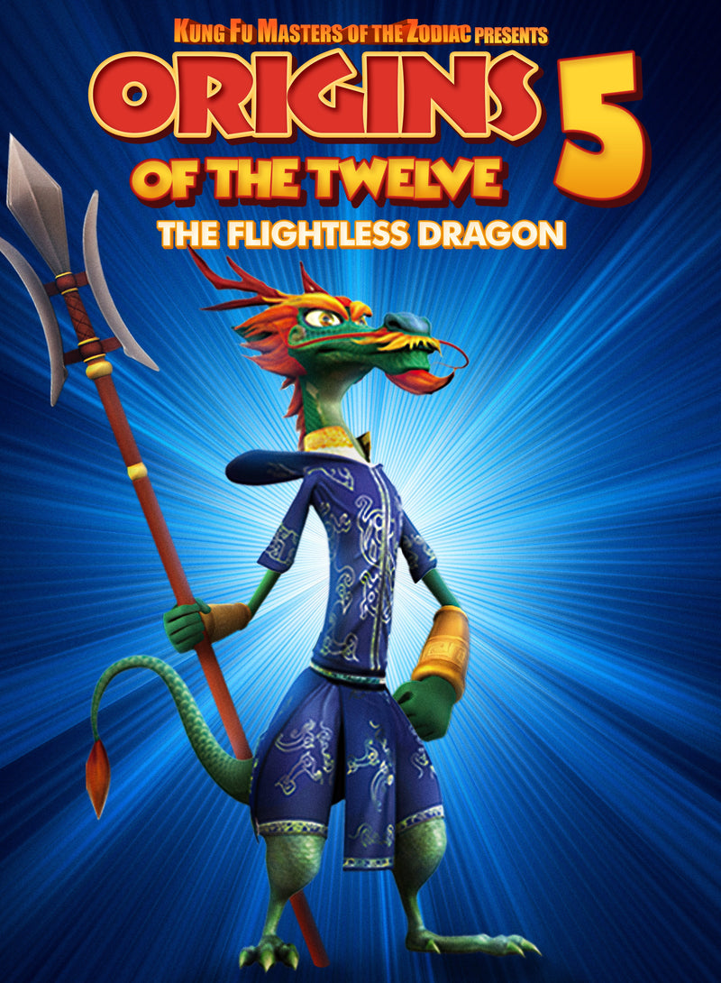 Kung Fu Masters Of The Zodiac Origins Of The Twelve 5: The Flightless Dragon (DVD)