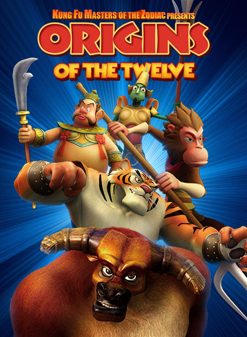 Kung Fu Masters Of The Zodiac Origins Of The Twelve (DVD)