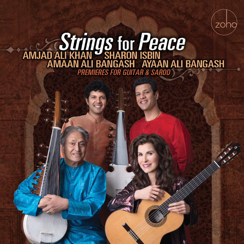 Sharon Isbin & Amjad Ali Khan - Strings For Peace: Premieres For Guitar & Sarod (CD)