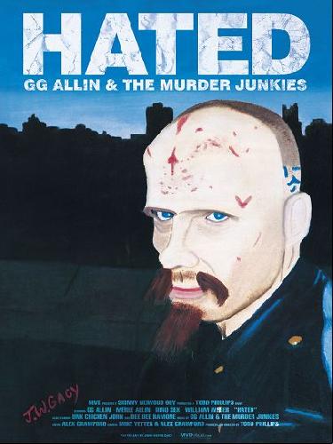 GG Allin portrait by John Wayne Gacy